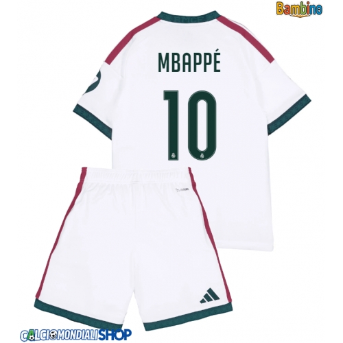Maglie da calcio Real Madrid Kylian Mbappe #10 Prima Maglia Bambino 2026-27 Manica Corta + Pantaloni corti)